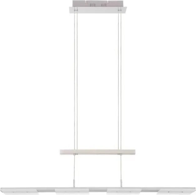 Eglo 54992 - Lampadario LED dimmerabile a sospensione con cavi 4x LED da 4,5W/230V cromo opaco