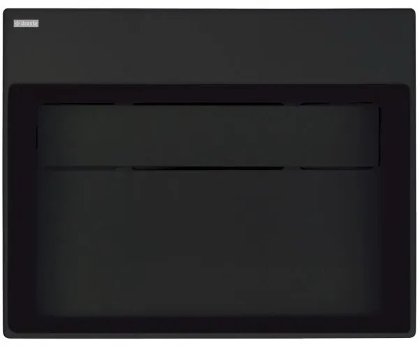 Deante CQR_NU5M - Lavabo da appoggio CORREO 40x50 cm granito/nero