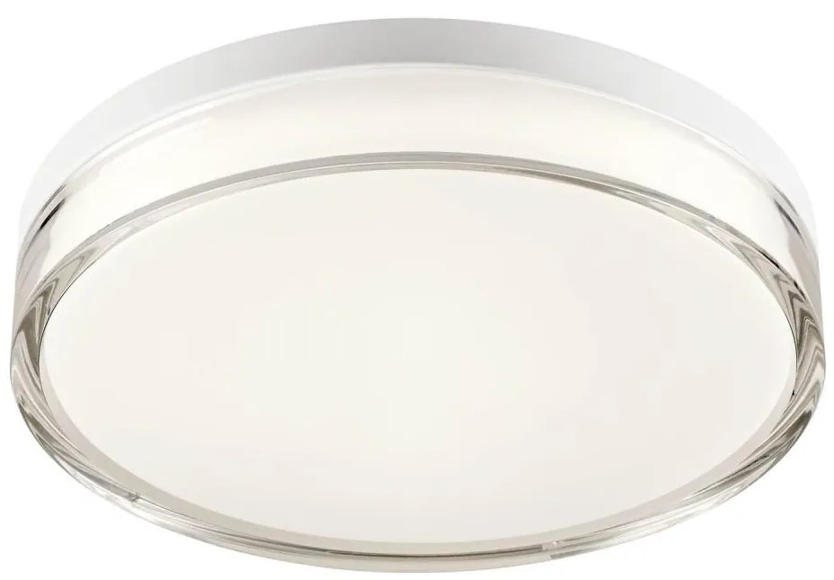 Redo 01-3732 - Plafoniera LED FRISBI LED/18W/230V 3000/4000K IP44 bianco