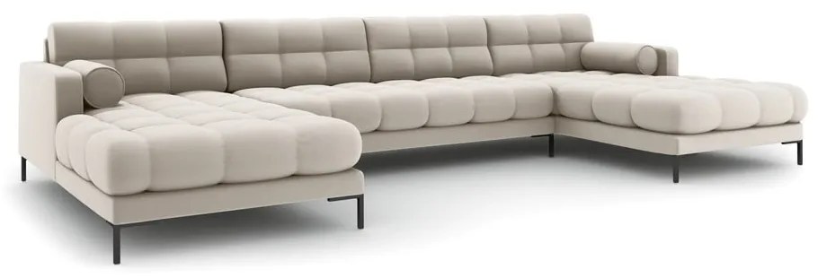 Divano angolare a U beige Bali - Cosmopolitan Design