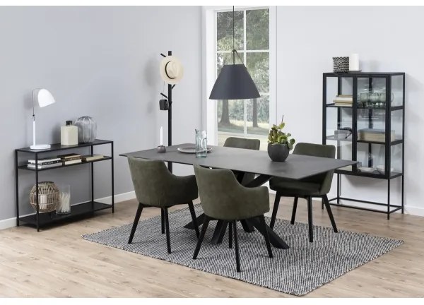 Tavolino da salotto SARON nero