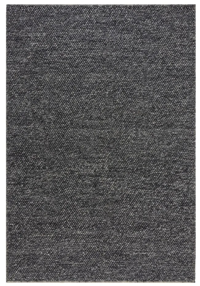 Tappeto in lana grigio scuro 160x230 cm Minerals - Flair Rugs