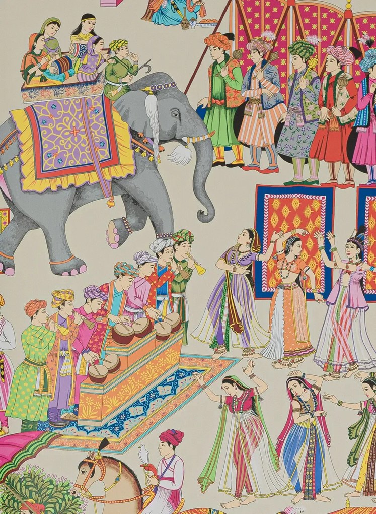 Manuel Canovas Tapete Kalinda - Rose Persan