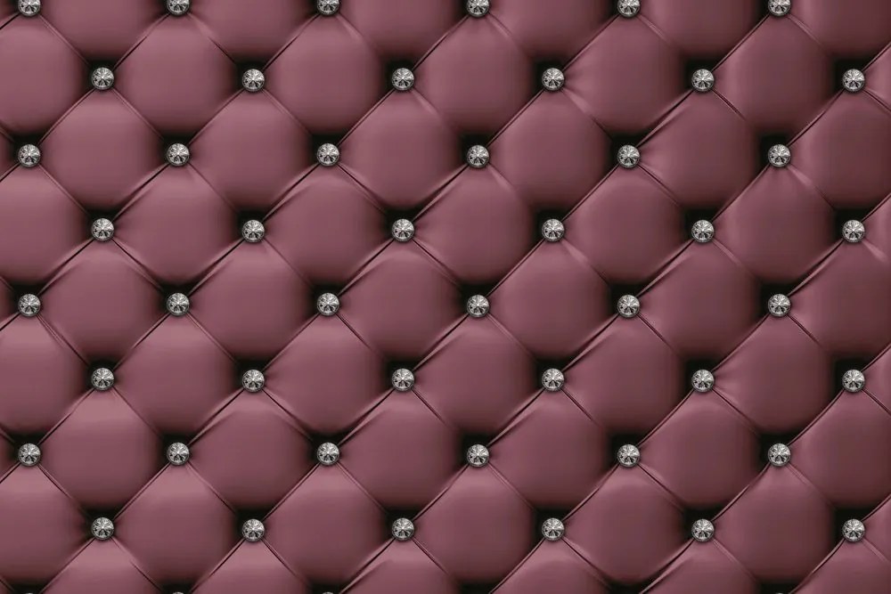 Carta da parati – Eleganza pelle in bordeaux