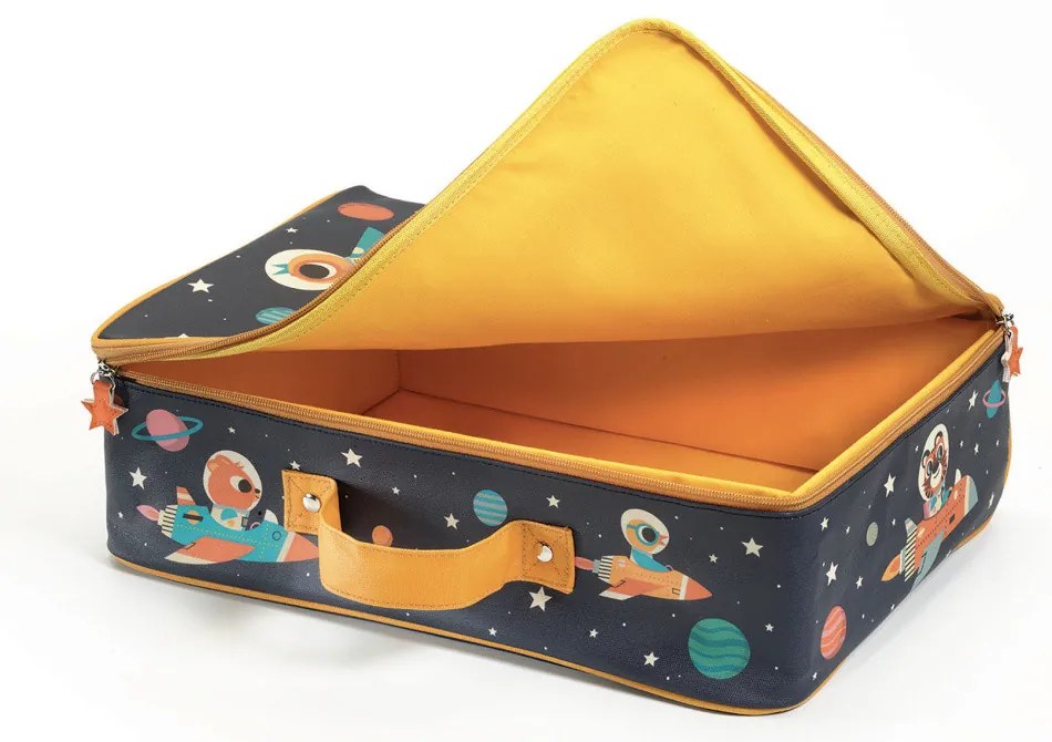 Valigia - universo, astronauti