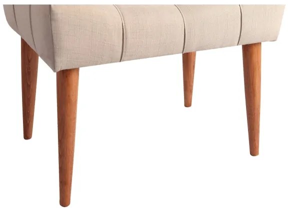 Pouf LUMI 40x58 cm crema