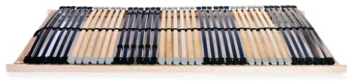 Reti a Doghe 2 pz 7 Zone con 42 Doghe in Legno 90x200 cm