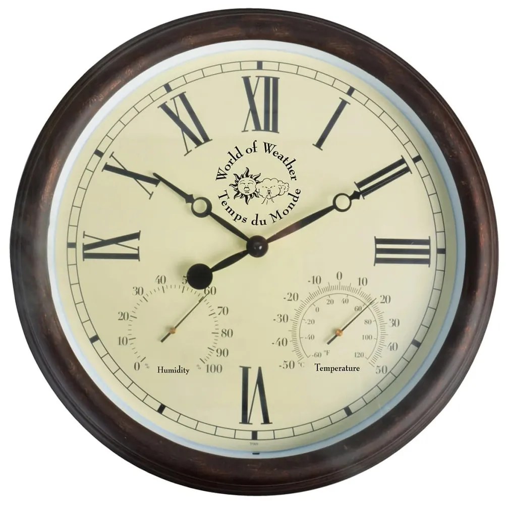 Orologio Della Stazione E Termoigrometro 30,5cm Tf009 /