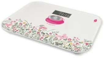 Bilancia Digitale da Bagno Little Balance Kinetic Classic Floral Multicolore Vetro Temperato 180 kg