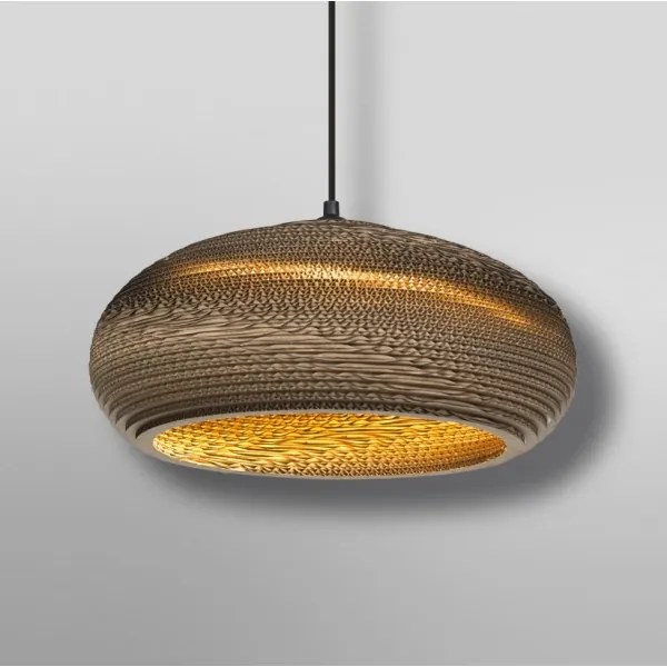 Ledvance - Lampadario a sospensione con filo DECOR CARDBOARD 1xE27/15W/230V diametro 40 cm