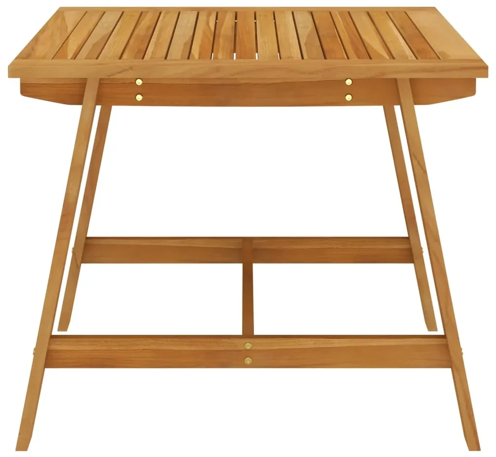 Set mobili da pranzo per giardino 3 pz grigio scuro