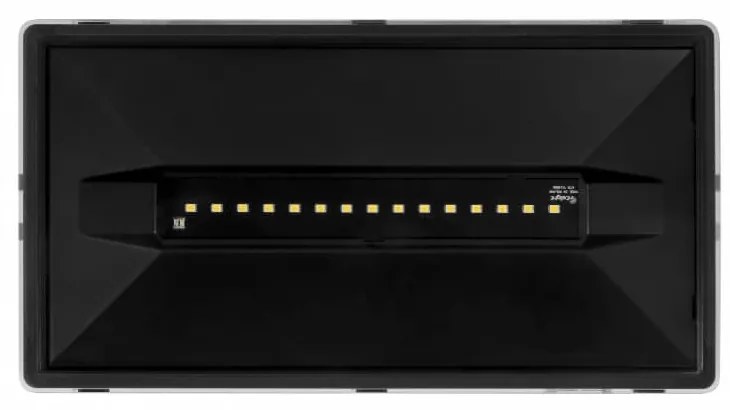Lampada Emergenza 12W LED, 732lm, IP65, AutoTest, funzione SE / SA Colore del corpo Nero