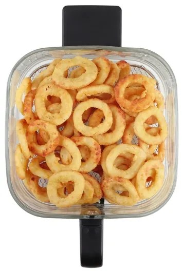 Concept FR5500 - Friggitrice a d'aria GLASS &amp; FAST 5,5 l 1200W/230V nero