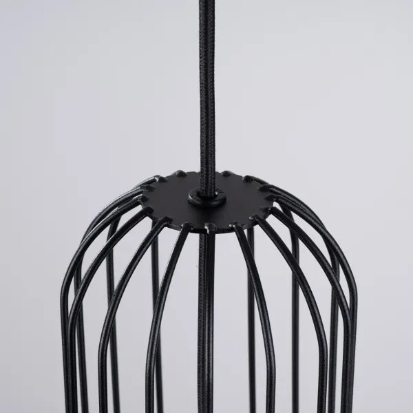 Sollux SL.1332 - Lampadario a sospensione con filo BRINA 1xG9/8W/230V nero