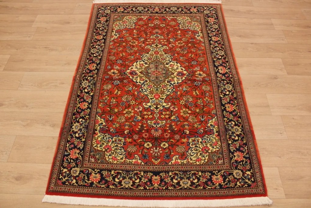 Ghom Tappeto persiano 200x140 (Iran) Annodato A Mano