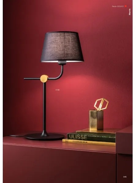 Redo 01-1981 - Lampada da tavolo MORRIS 1xE27/42W/230V nera