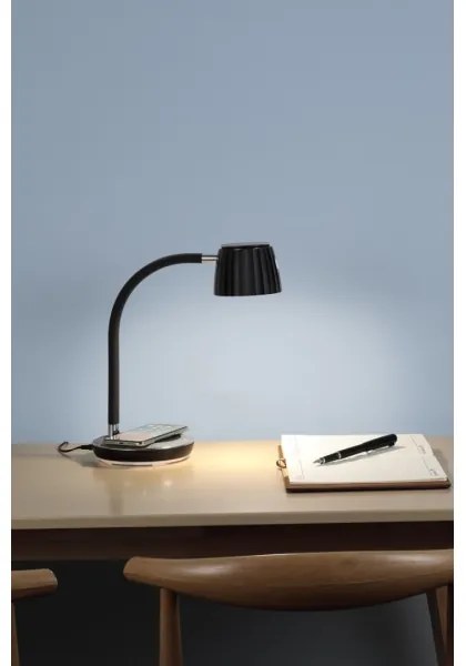 Immax NEO 08996L - Lampada da tavolo LED dimmerabile con un ricarica wireless PERLA LED/6W/230V