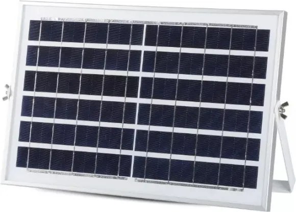 Faretto solare LED dimmerabile 12W 3,2V 6000K IP65 con telecomando