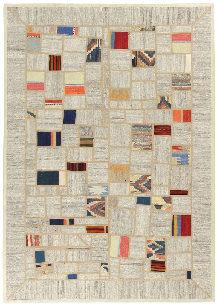 Kilim Tappeto 170 x 240 (Iran) Tessuto A Mano