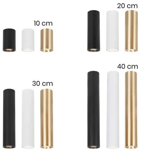 Faretto GENESIS 1xGU10/8W/230V 20 cm bianco