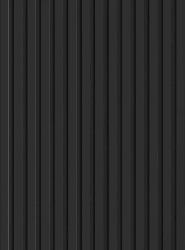 Mexen Lam-F lamelle acustiche da parete 275 x 31,5 cm, feltro 6 mm, Nero Opaco - S105-275317-2812-053
