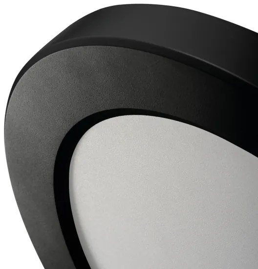 Kanlux 24605 - LED Lampada con sensore 2in1 ERGA LED/17W/230V 3000/4000/6500K nero