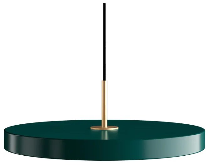 UMAGE - Asteria Plus Lampada a Sospensione Medium Forest Verde/Ottone UMAGE