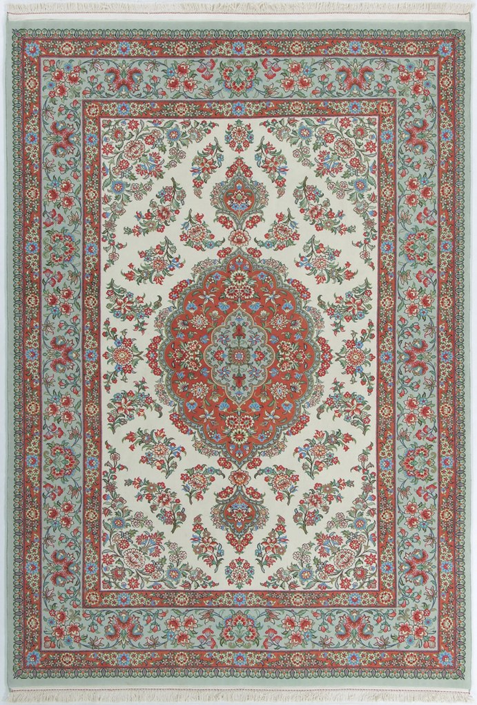Ghom Tappeto 150x220 (Iran) Annodato A Mano
