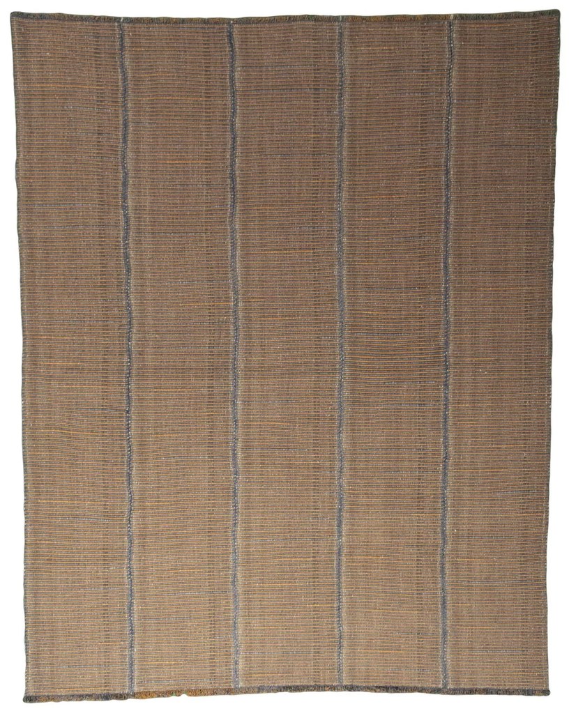 Kilim Tappeto 310 x 250 Giallo (Iran) Tessuto A Mano