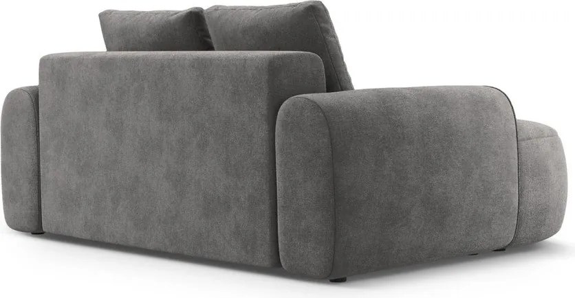 Divano grigio con rivestimento in velluto 175 cm Linz – Cosmopolitan Design