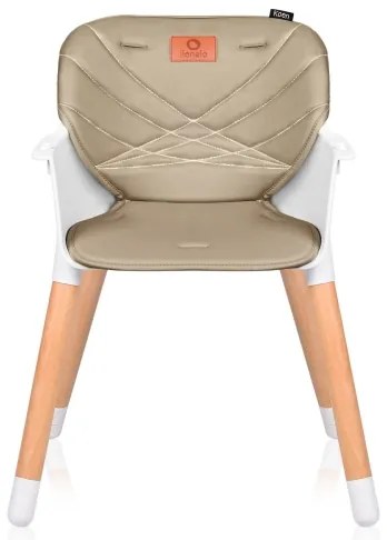 Lionelo - Seggiolone da pranzo 2 in 1 KOEN Beige sabbia