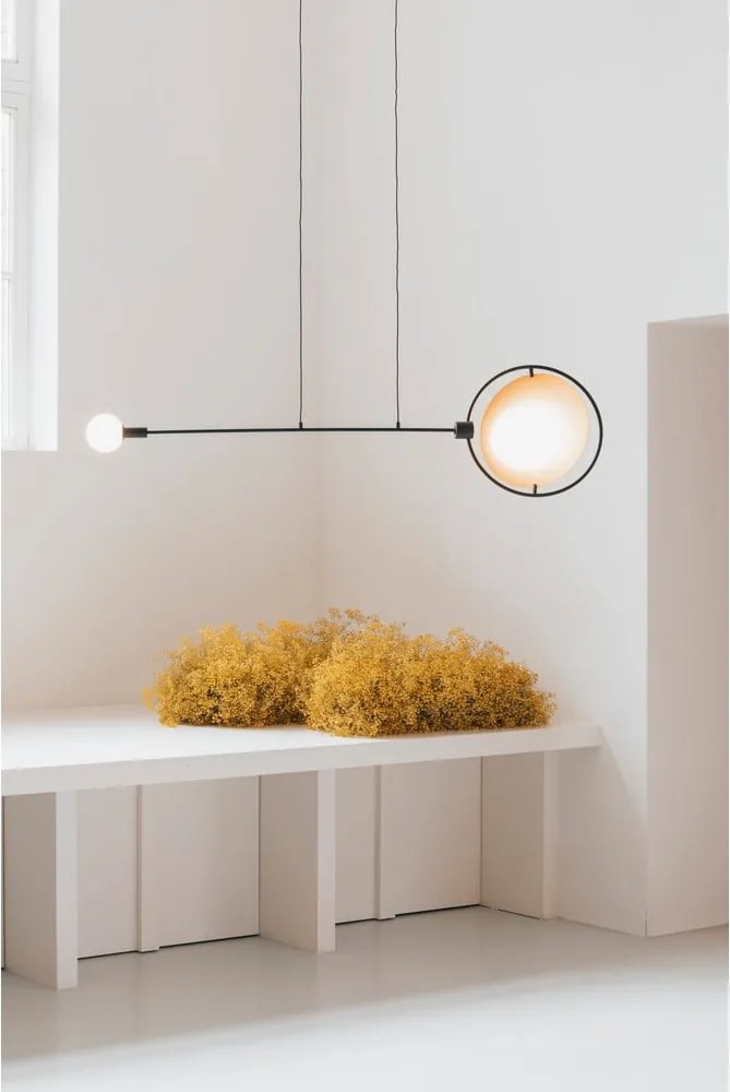 Lampadario dimmerabile a LED in giallo ocra e nero Sirius - Zuiver
