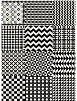 Cole & Son Tapete Geometrico - Black/ White