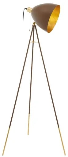 Eglo 49519 - Lampada da terra CHESTER 1 1xE27/60W/230V