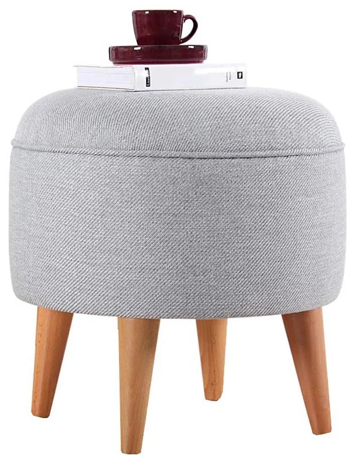 Sgabello PIXI Ø 40 cm grigio