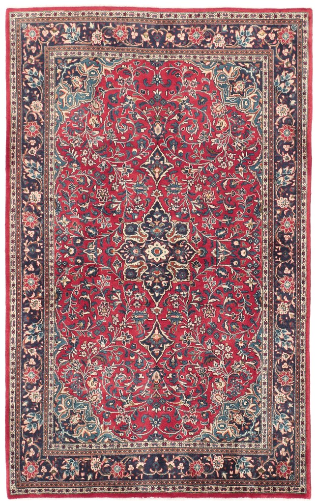Sarouk Tappeto 130x210 (Iran) Annodato A Mano
