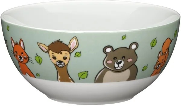 WMF - Set di stoviglie e posate per bambini FOREST FRIENDS 6pz