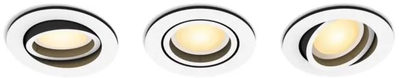 Philips-SET 3xLED Lampada da incasso dimmerabile Hue MILLISKIN 1xGU10/4,2W/230