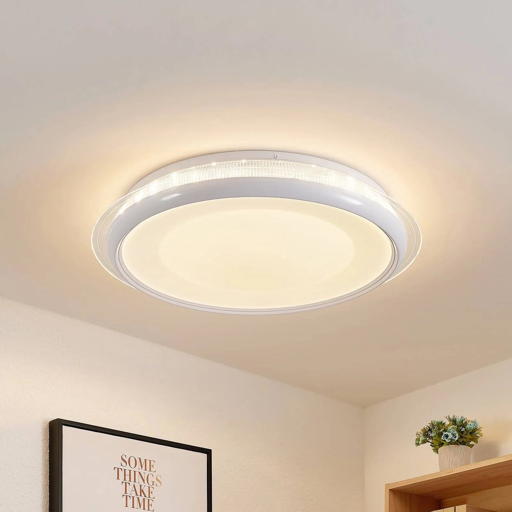 Lindby Olani plafoniera LED, CCT, dimming