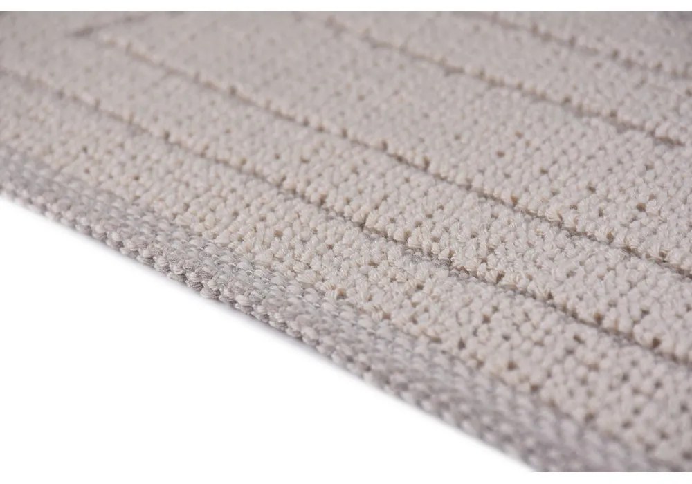 Passatoia per scale color crema in cotone set da 16 pz 25x65 cm Tablo Krem - Vitaus
