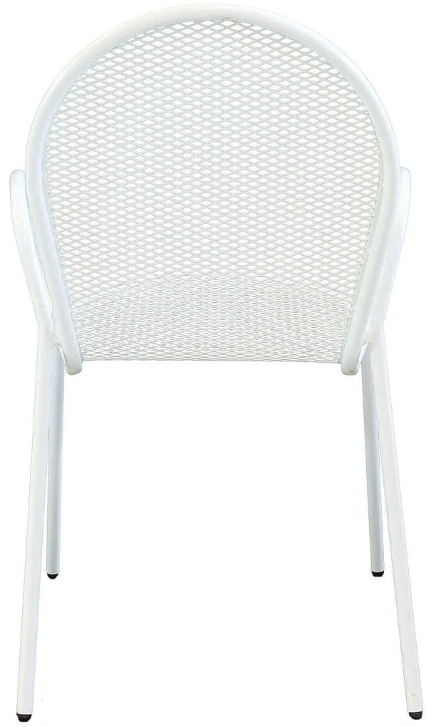 ROMANUS - set tavolo in metallo cm 60 x 60 x 72 h con 2 poltrone Maris