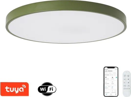 Brilagi-LED dimmerabile lampada per piscina POOL SMART LED/100W/230V 80 cm Wi-Fi Tuya+telecomando verde