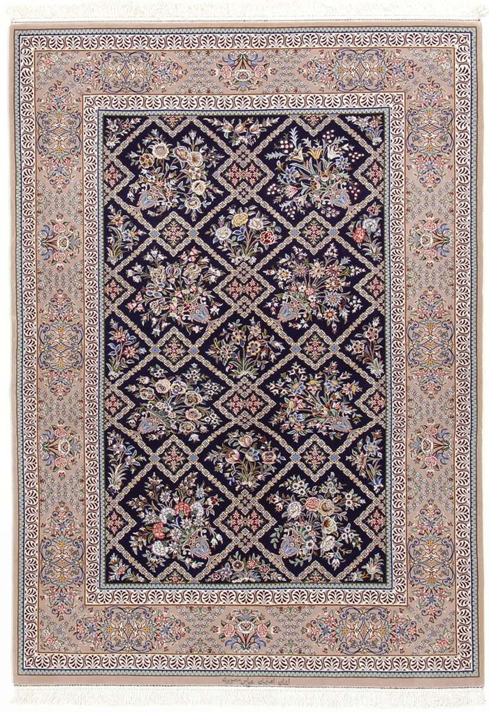 Isfahan Tappeto persiano 130x200 (Iran) Annodato A Mano