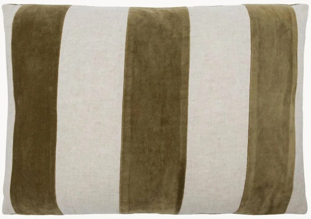 Copricuscino in cotone/lino fatto a mano Sono