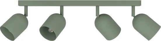 Eglo 44135 - Faretto TILSTON 4xE14/40W/230V verde