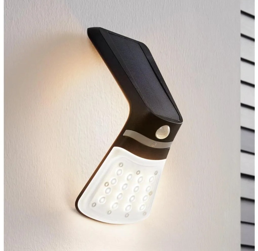 Eglo 98758 - Lampada solare a LED con sensore LAMOZZO LED/2W/3,7V 1200 mAh IP44