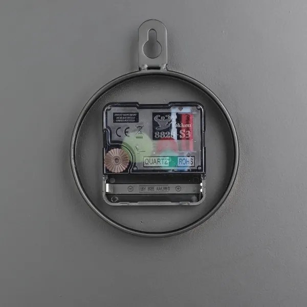 Eglo 425509 - Orologio da parete TAKAHAGI 1xAA diametro 30 cm nero