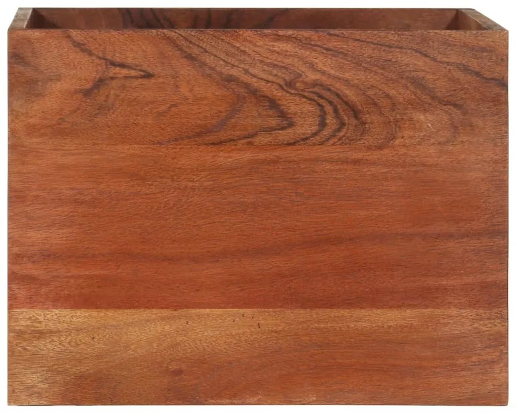 Mensola 40x30x40 cm in legno massello di acacia