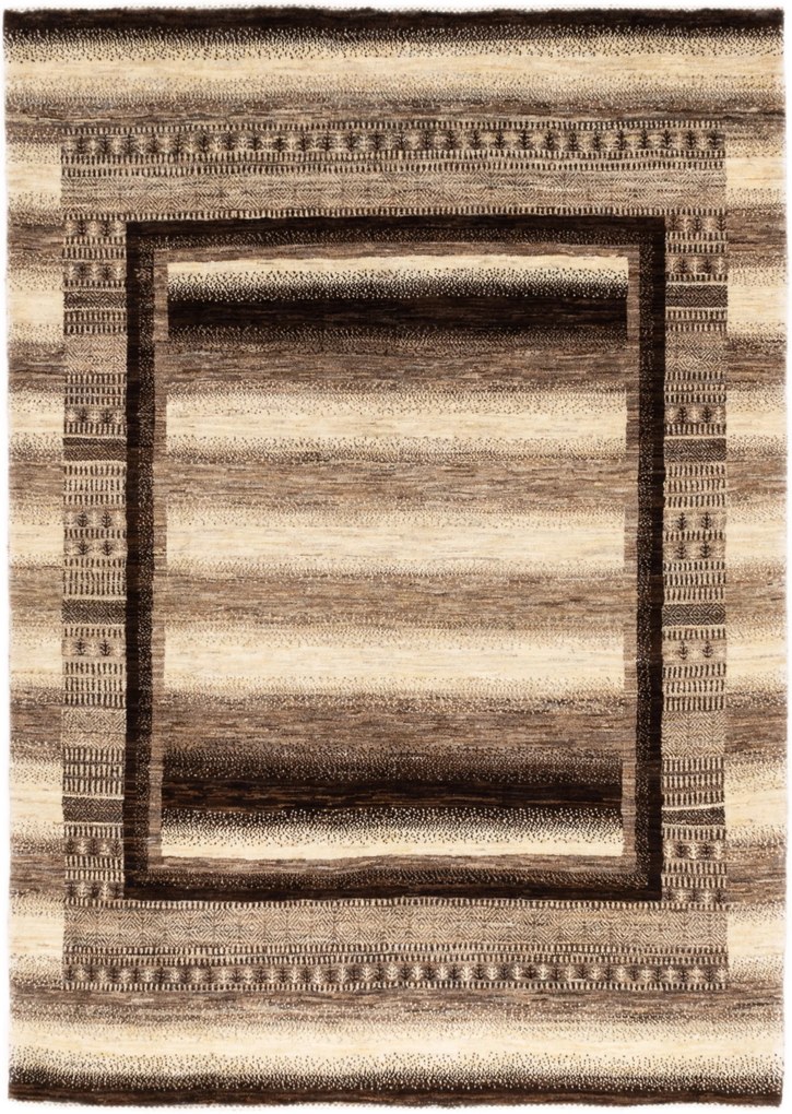 Loribaft Tappeto persiano 210x150 Beige (Iran) Annodato A Mano