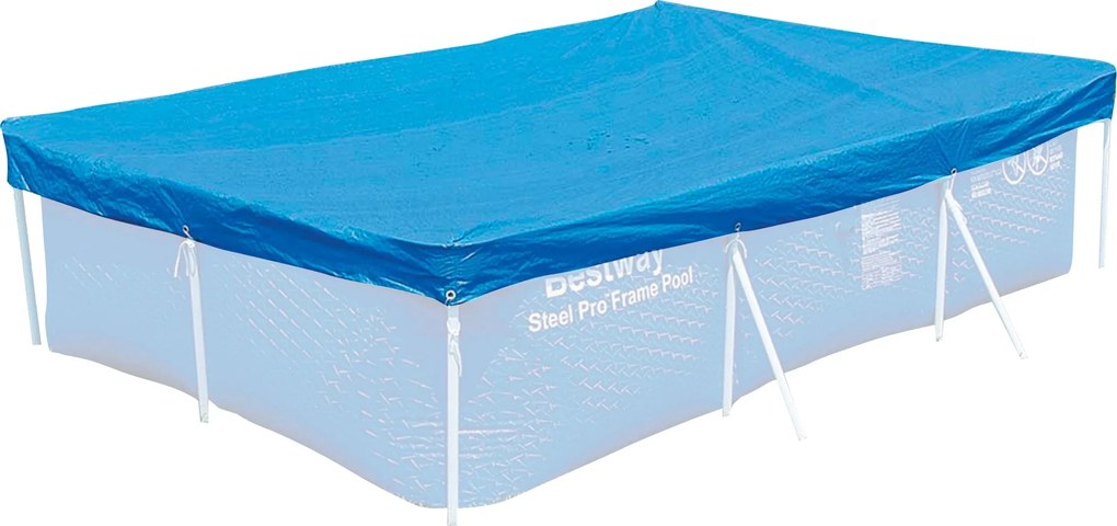 Telo di Copertura per Piscine Rettangolari 300x201cm Bestway Blu...